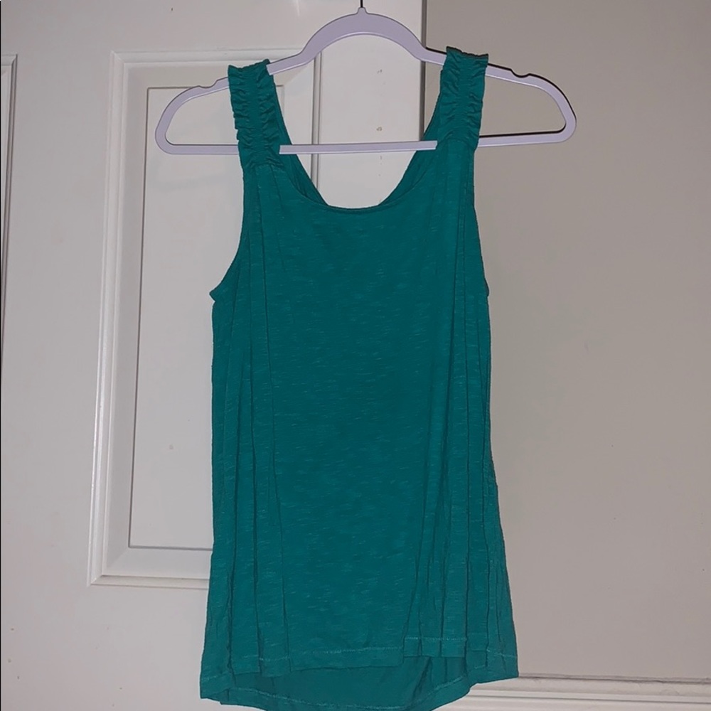 Teal tank top